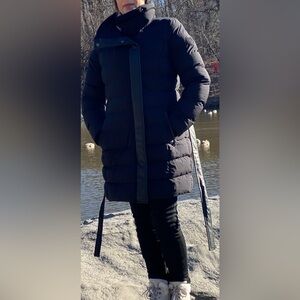 DKNY Black Quilted Jacket